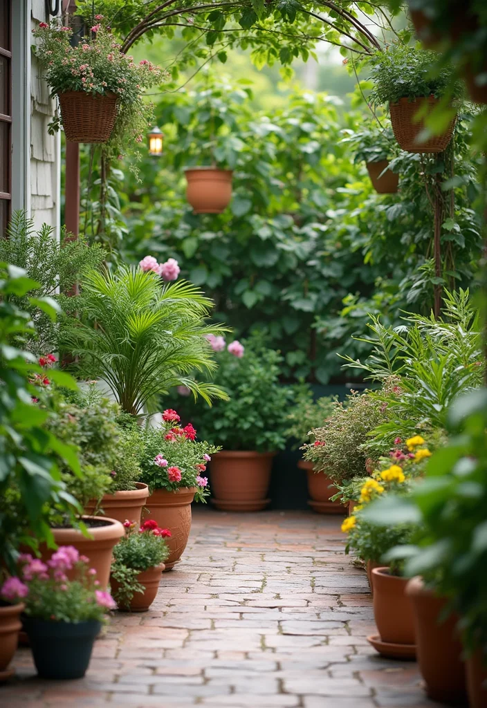 12 Backyard Ideas for Renters That Add Style Without Damage 6. Potted Plants for Flexibility