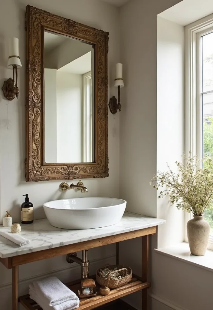 12 Bathroom Photo Ideas for Beautiful Angles and Natural Light 4. Use Reflections Wisely