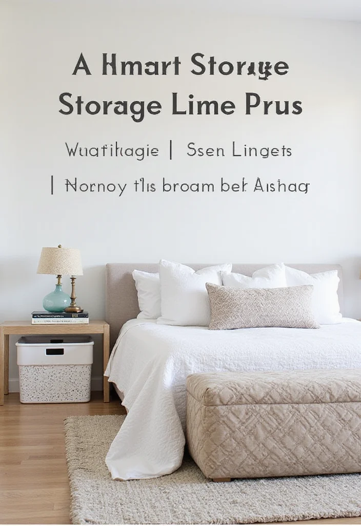 12 Bedroom Ideas Minimalist for Calm Clean Well Edited Spaces 100 12 Bedroom Ideas Minimalist for Calm Clean Well Edited Spaces 10. Smart Storage Solutions