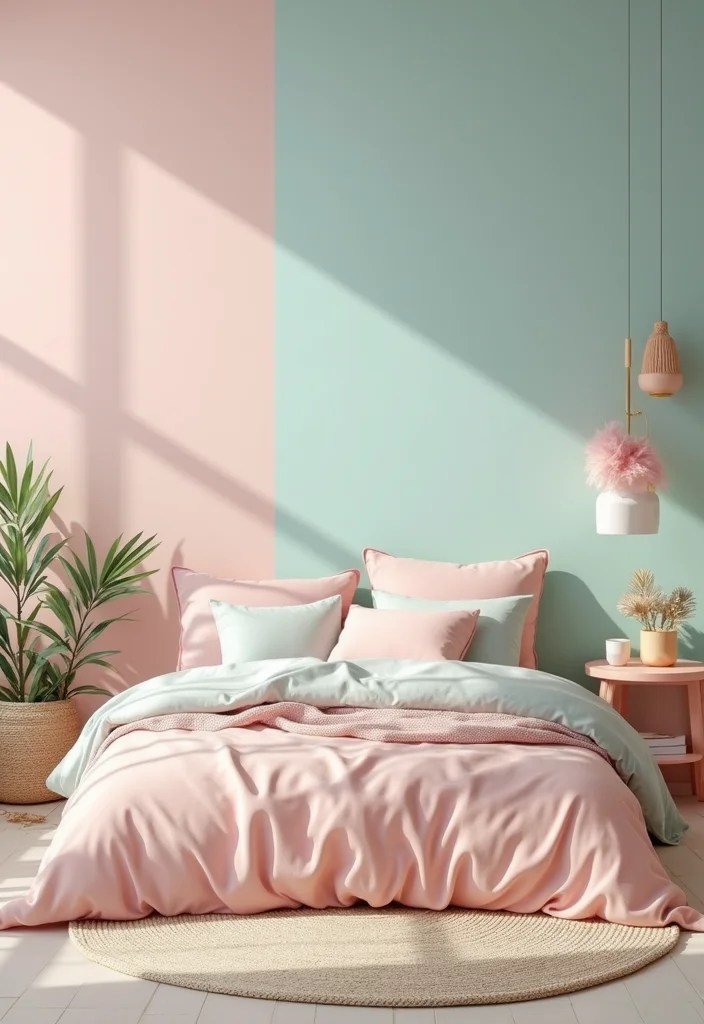 12 Bloxburg Bedroom Ideas for Cute Creative Room Builds 2. Pastel Paradise