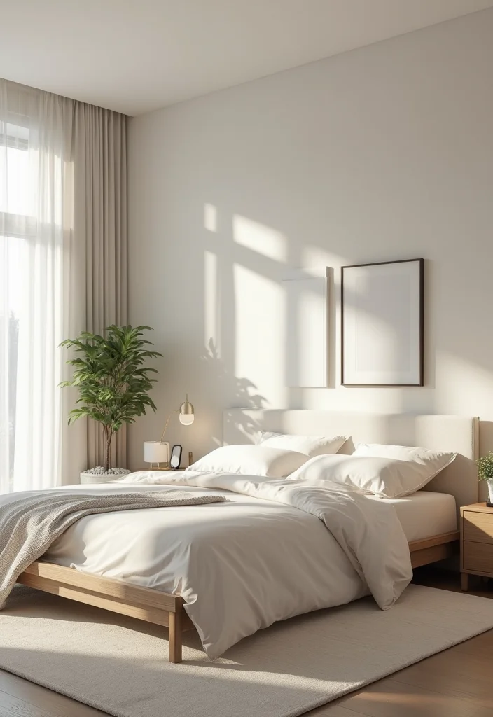 12 Bloxburg Bedroom Ideas for Cute Creative Room Builds 5. Minimalist Zen