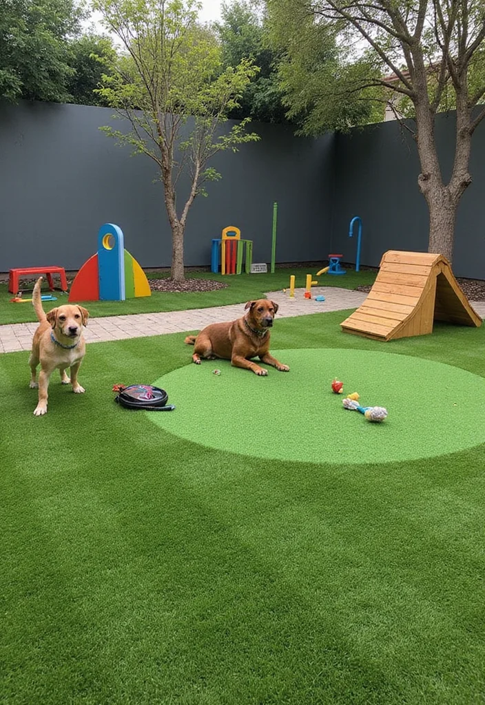 12 Dog Friendly Backyard Ideas for Safe Fun Outdoor Play 1. Safe Play Zones with Pet Friendly Turf