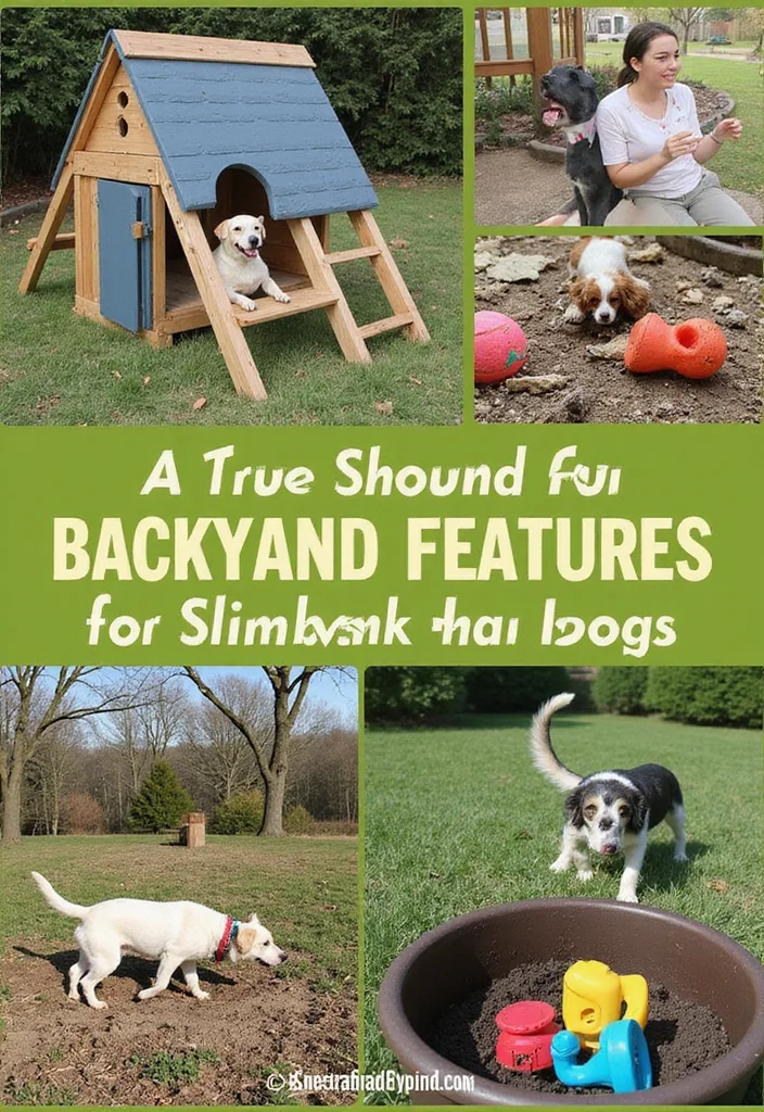 12 Dog Friendly Backyard Ideas for Safe Fun Outdoor Play 12. Enrichment Features