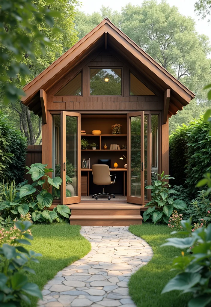 12 Shed Ideas for Your Backyard Transforming Space into Charming Functional Areas 1. The Cozy Garden Office