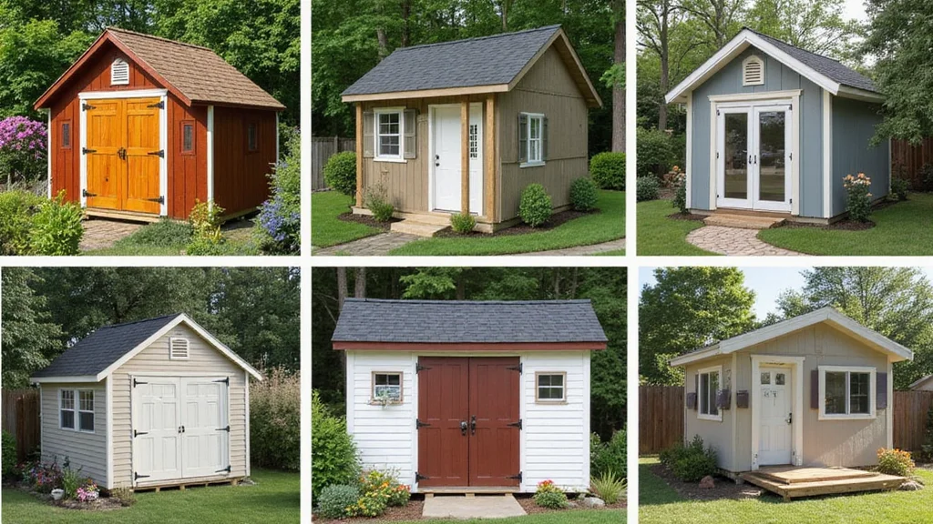12 Shed Ideas for Your Backyard: Transforming Space into Charming, Functional Areas