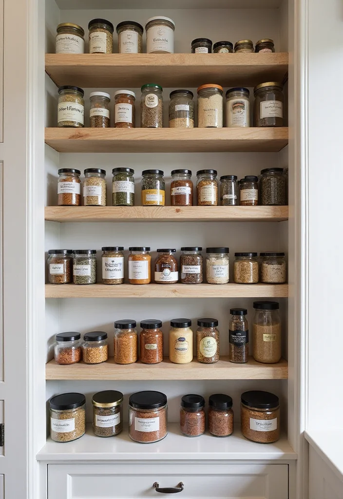 12 Small Kitchen Pantry Ideas for Compact Smart Storage 1. Utilize Vertical Space with Shelves