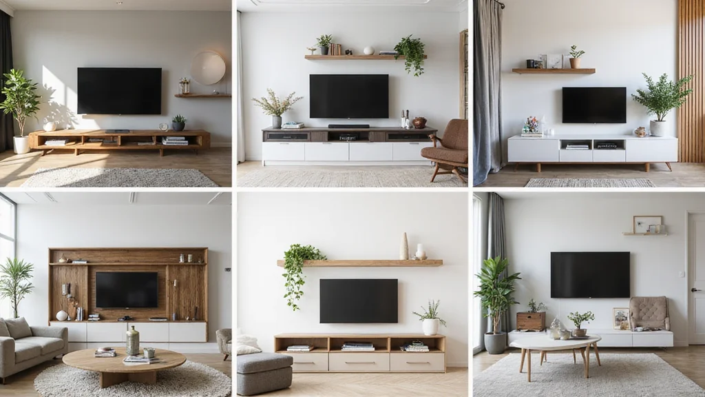 12 TV Wall Ideas Living Room for Clean Organized Layouts