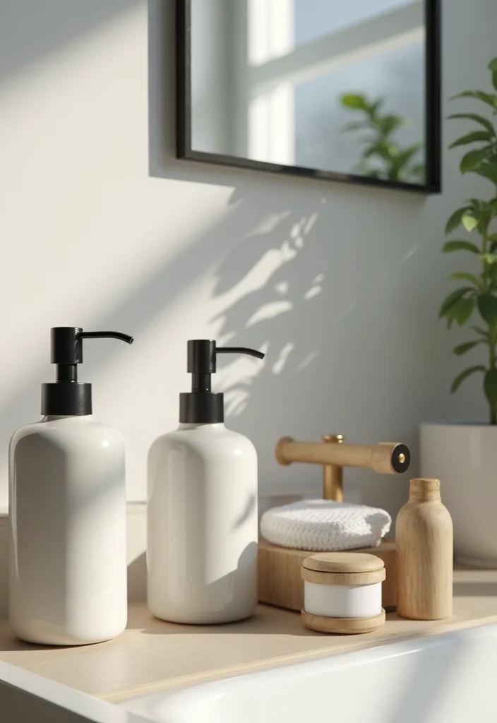 14 Apartment Bathroom Decor Ideas for Small Stylish Upgrades 9. Unique Bathroom Accessories