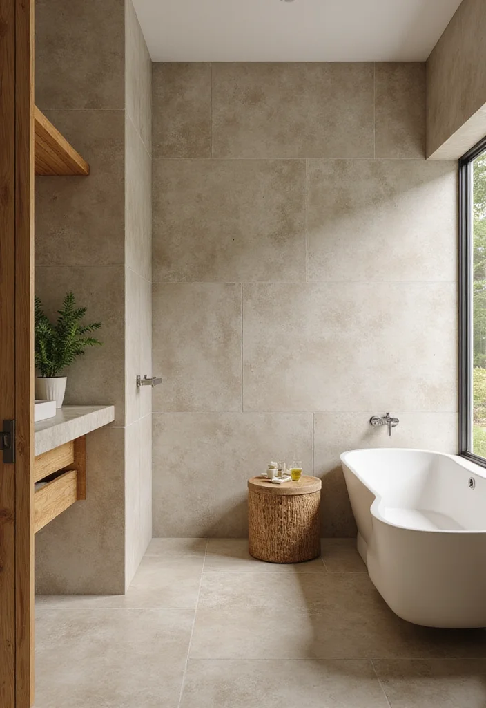 14 Black and White Bathroom Ideas for Clean Modern Contrast 14. Eco Friendly Features