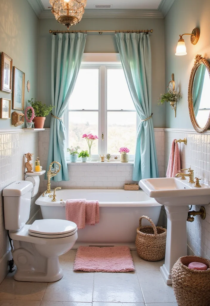 14 Childrens Bathroom Ideas for Fun Practical Everyday Routines 10. Fairy Tale Kingdom