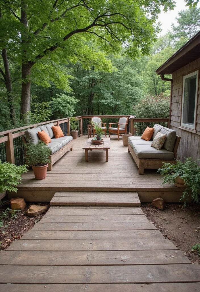 14 Deck Backyard Ideas for Relaxing Outdoor Living 1. Recycled Wood Deck