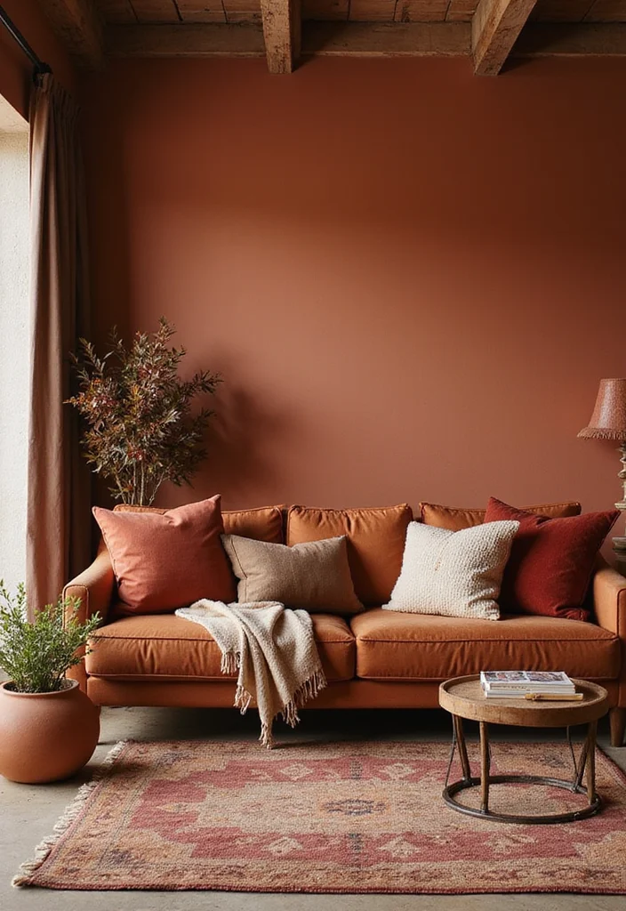 14 Fall Living Room Ideas for Warm Seasonal Comfort 1. Embrace Earthy Tones