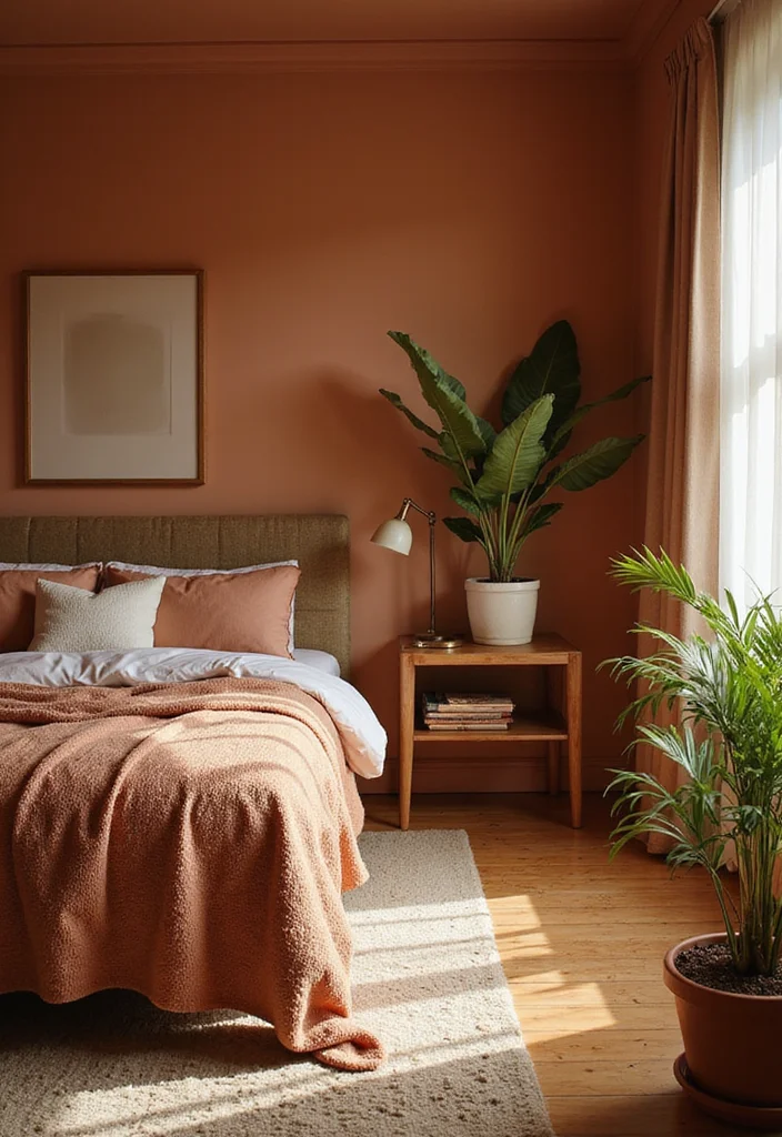 14 Married Bedroom Ideas for Warm Inviting Shared Spaces 2. Earthy Tones and Natural Elements