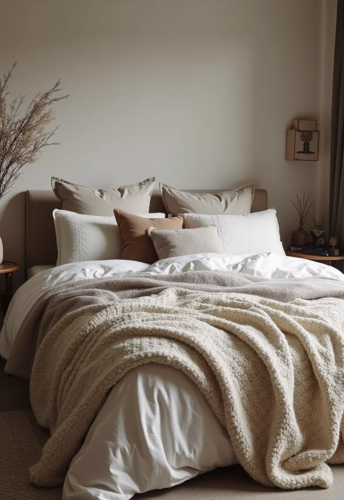 14 Women Bedroom Ideas for Soft Stylish Personalized Spaces 5. Layered Bedding