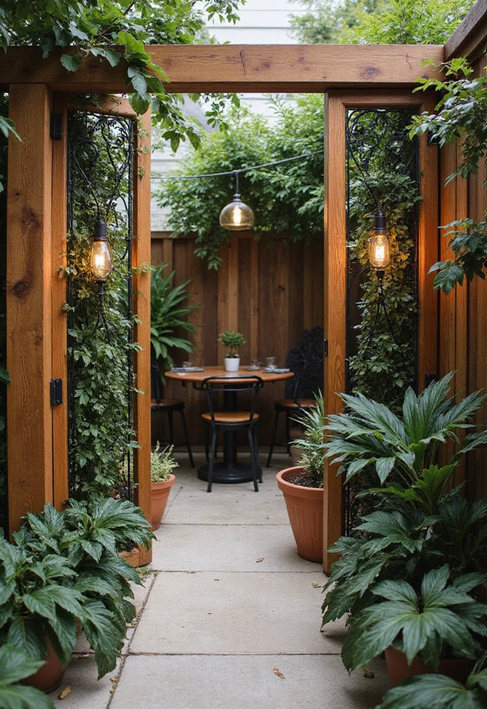 15 Backyard Privacy Ideas for Calm Comfortable Seclusion 2. Decorative Privacy Screens