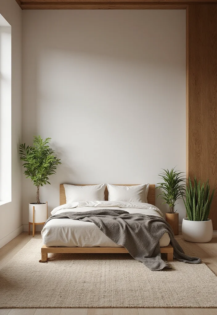 15 Bedroom Layout Ideas for Better Flow and Relaxing Comfort 89 15 Bedroom Layout Ideas for Better Flow and Relaxing Comfort 9. Zen inspired Design