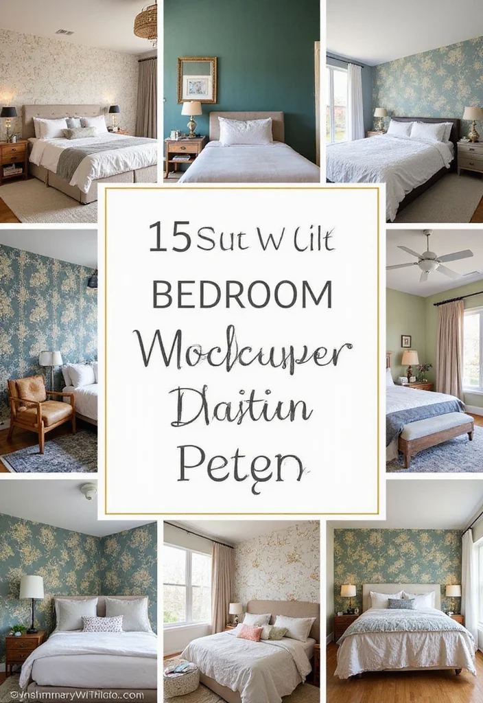 15 Bedroom Wallpaper Ideas for Texture Pattern and Personality Conclusion