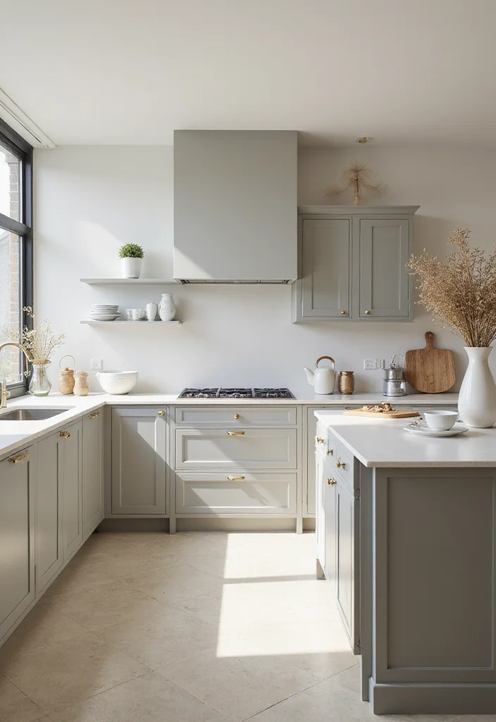 15 Kitchen Ideas Modern for Sleek Lines and Fresh Style 1. Monochromatic Magic