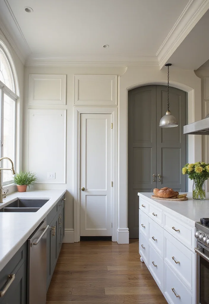 15 Kitchen Ideas Modern for Sleek Lines and Fresh Style 13. Classic Meets Modern