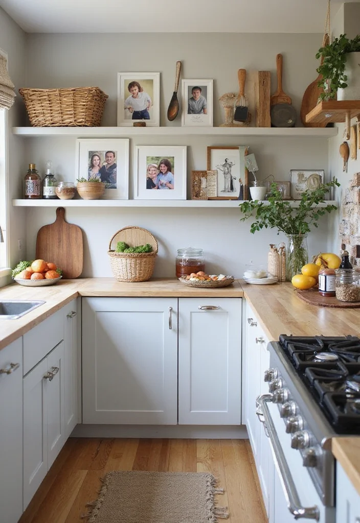 15 Kitchen Ideas Modern for Sleek Lines and Fresh Style 14. Personalized Decor