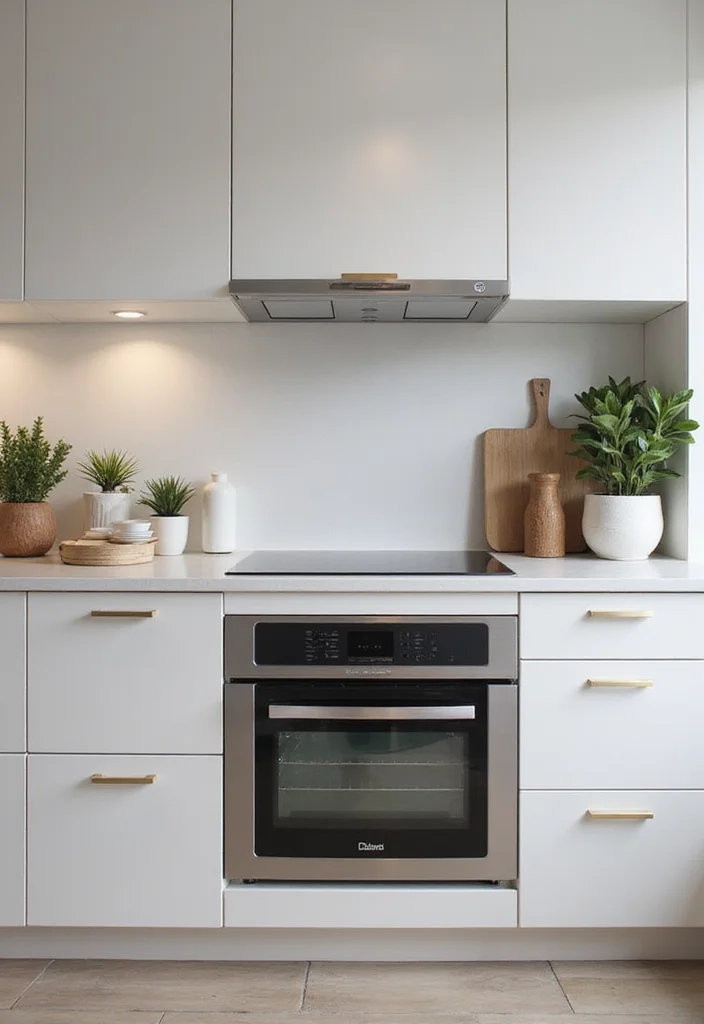 15 Kitchen Ideas Modern for Sleek Lines and Fresh Style 7. Integrated Appliances