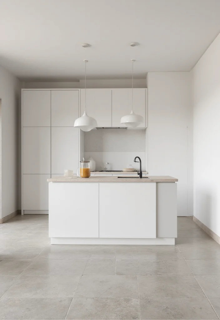 16 Kitchen Ideas With Island for Better Flow and Function 122 16 Kitchen Ideas With Island for Better Flow and Function 12. Minimalist Island for Clean Lines