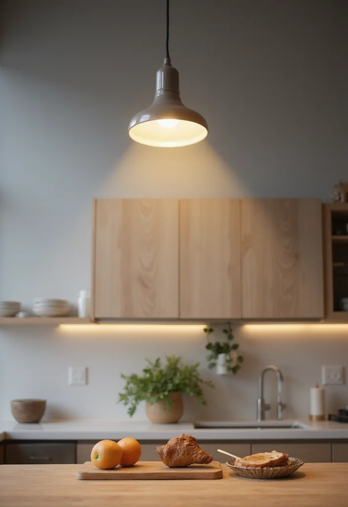 16 Kitchen Lighting Ideas for Brighter More Inviting Spaces 15. Multi Functional Light Fixtures