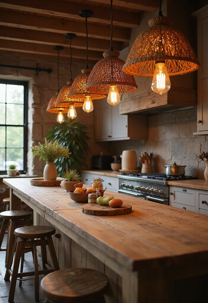 16 Kitchen Lighting Ideas for Brighter More Inviting Spaces 5. Natural Wood Accents