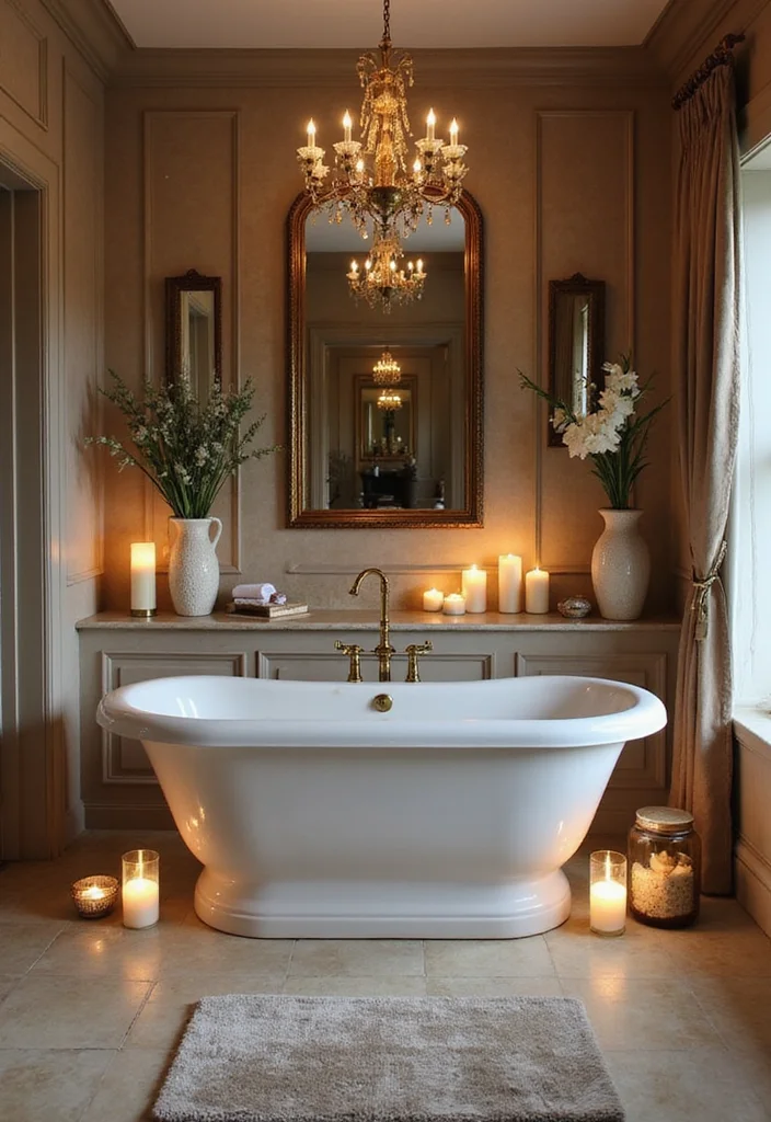 16 Luxury Bathroom Ideas for Elegant Details That Elevate Your Space 5. Statement Bathtubs