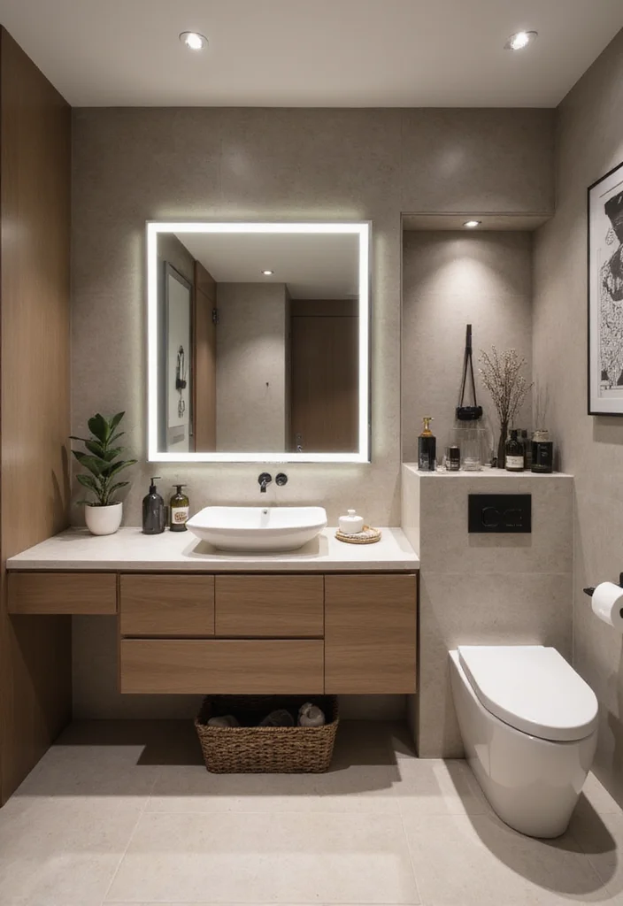 16 Luxury Bathroom Ideas for Elegant Details That Elevate Your Space 6. Smart Technology