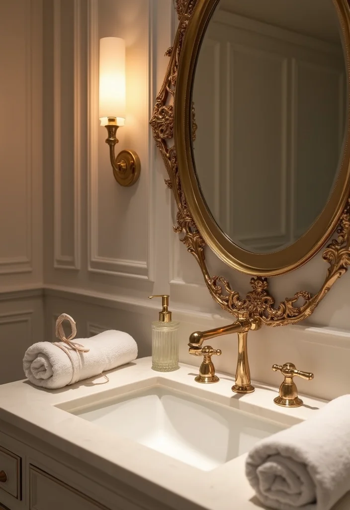 16 Luxury Bathroom Ideas for Elegant Details That Elevate Your Space 8. Opulent Accessories