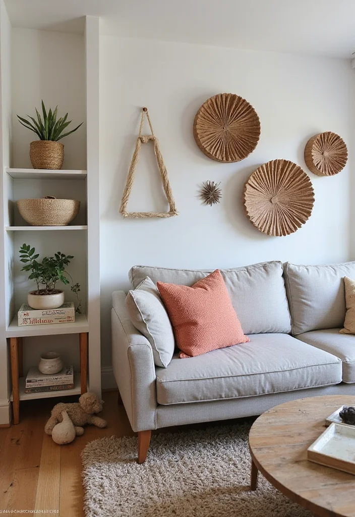 16 Modern Living Room Decor Ideas for Clean Updated Style 16. Recycled Materials in Decor