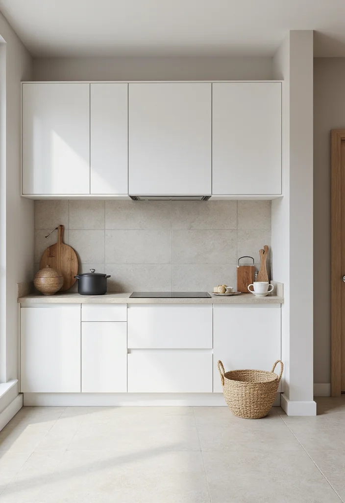 18 Kitchen Remodel Ideas for Modern Efficient Layout 8. Minimalist Design