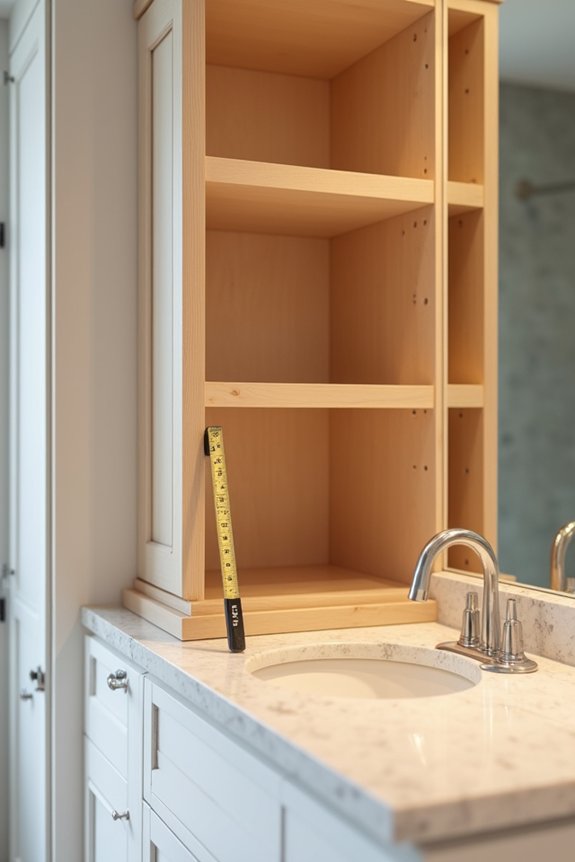 How Deep Should Bathroom Cabinets Be: Sizing Your Space 1 21 inch bathroom vanity depth standard