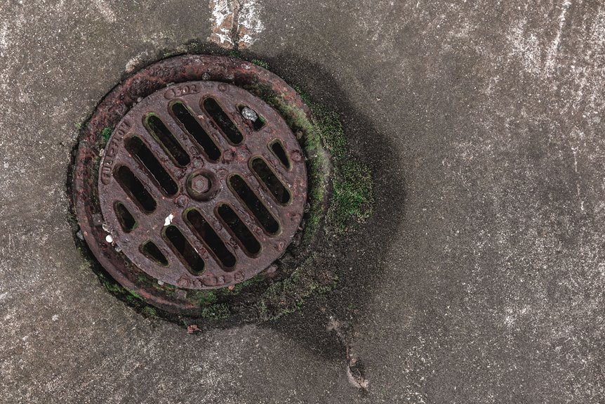 bathroom smells like sewage