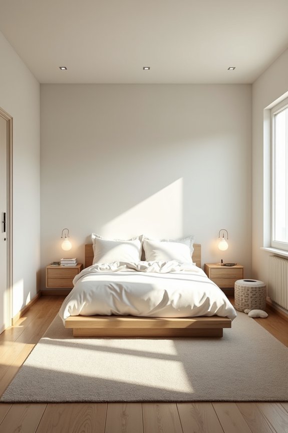 bed first layout for balanced functionality