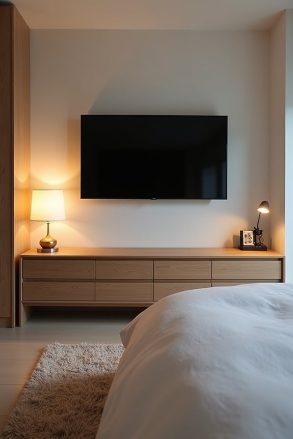 bedroom viewing size layout distance