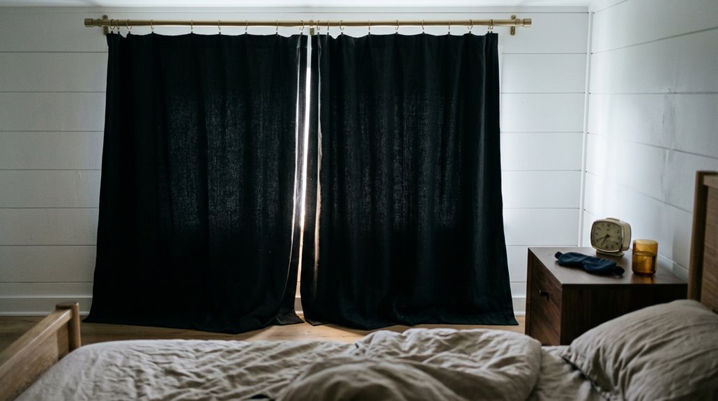 blackout curtains for night shifts