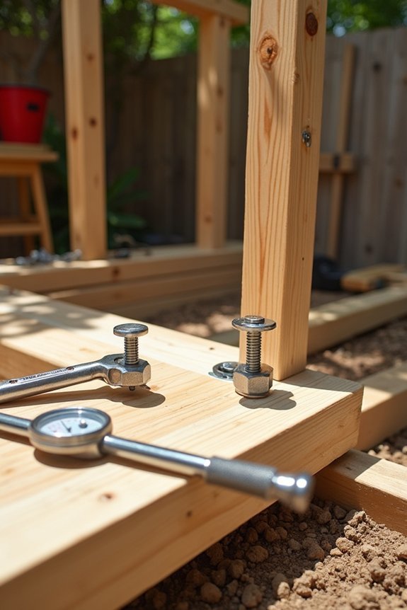 bolt down hardware test anchor points