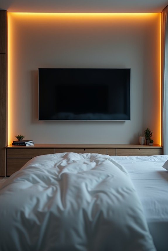 center height for 43 55 tv mounting