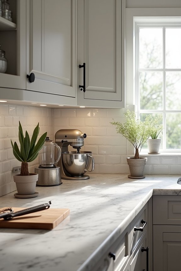How Deep Should Kitchen Counters Be? 4 counter depth fit for appliances and prep space
