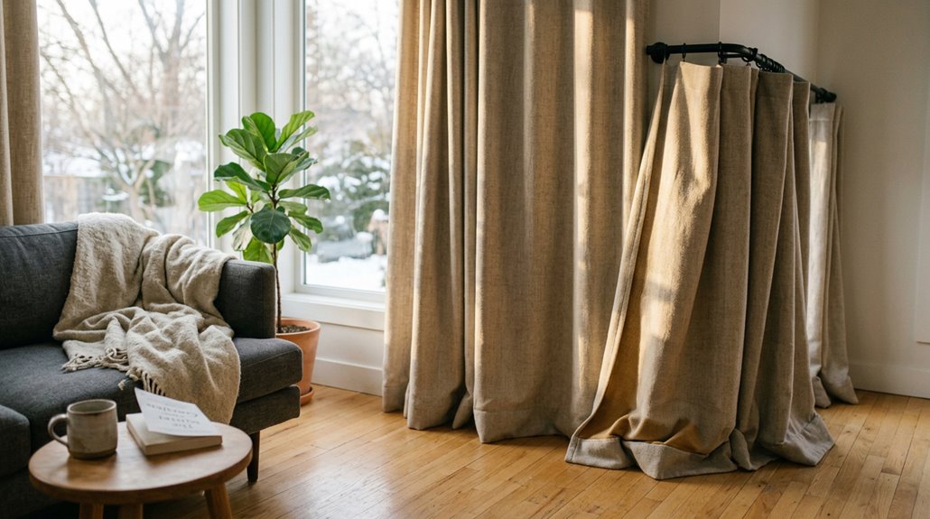 cozy energy saving thermal drapes