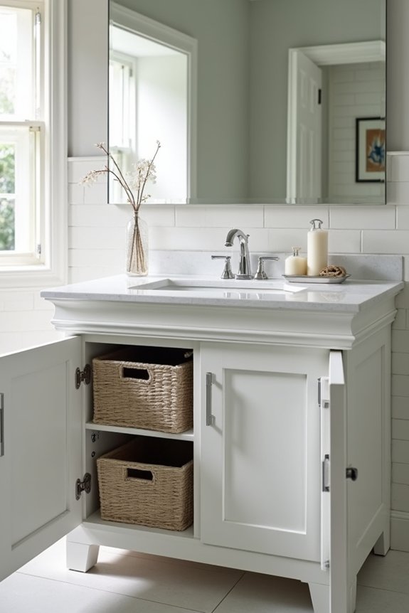 How Deep Should Bathroom Cabinets Be: Sizing Your Space 6 deep vanities maximize bathroom storage