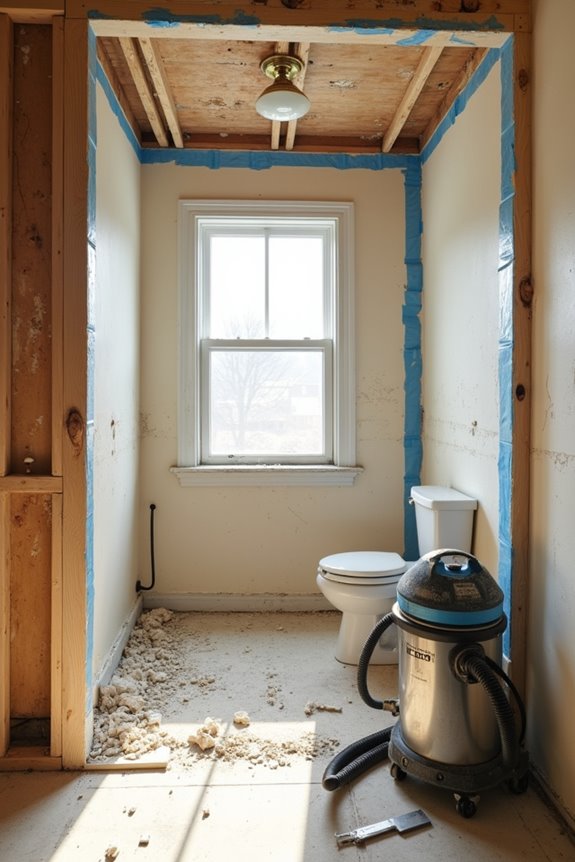 demolition and prep planning phase