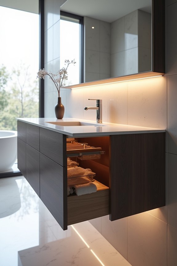 How Deep Should Bathroom Cabinets Be: Sizing Your Space 12 depth based vanity cabinet guidance for bathrooms