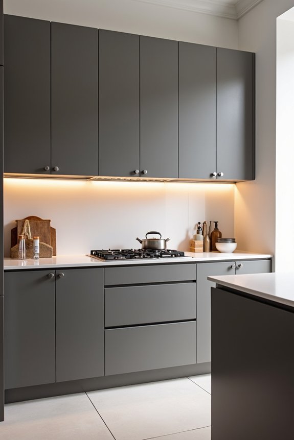 depth finishes and lighting interplay