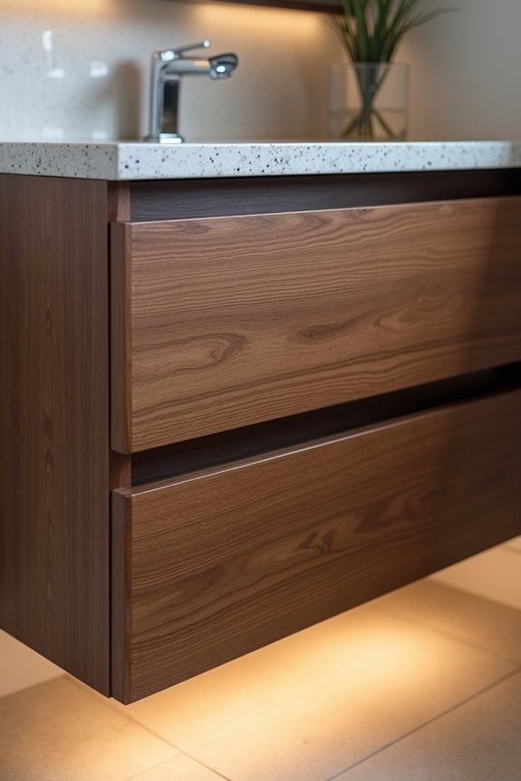 How Deep Should Bathroom Cabinets Be: Sizing Your Space 9 drain placement and supply routing determine cabinet depth