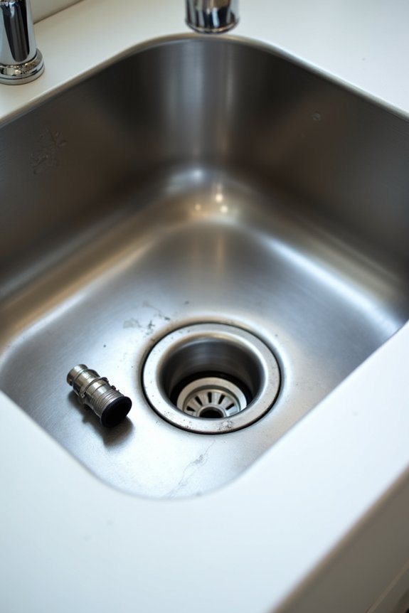 Replace Your Kitchen Sink Drain in 10 Easy Steps 6 dry fit drain assembly alignment checks