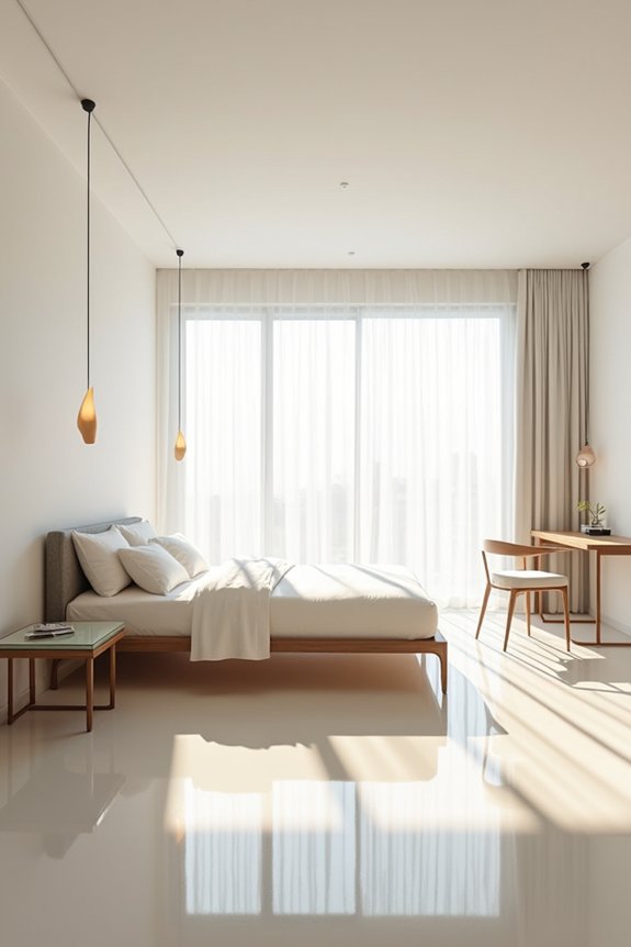 exposed leg furniture enlarges space 6wdws