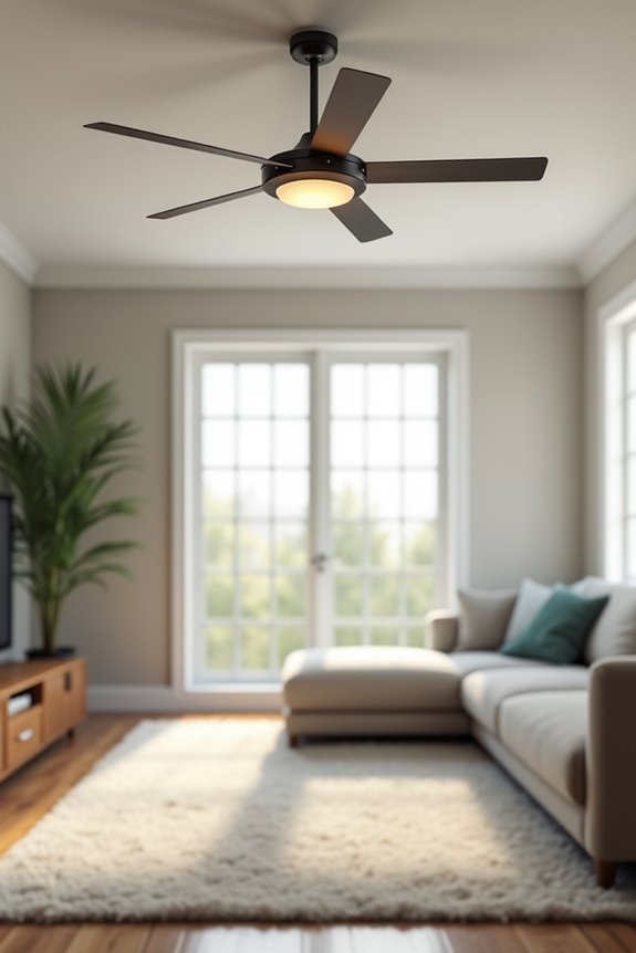 fan sizes by room type vary kkgel